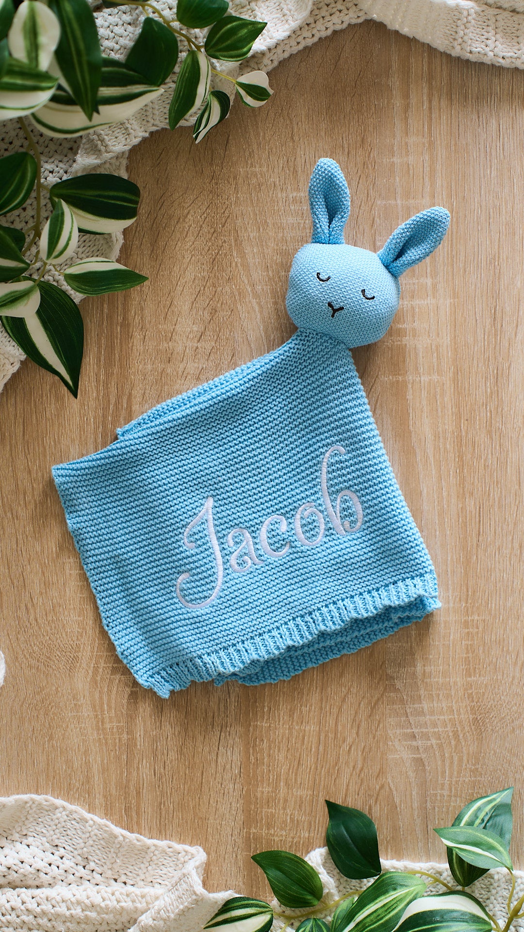 Bear & Bunny Security Blanket